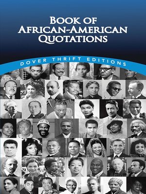 cover image of Book of African-American Quotations